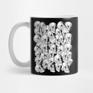 Repeat Skull †††† Graphic Design Mug